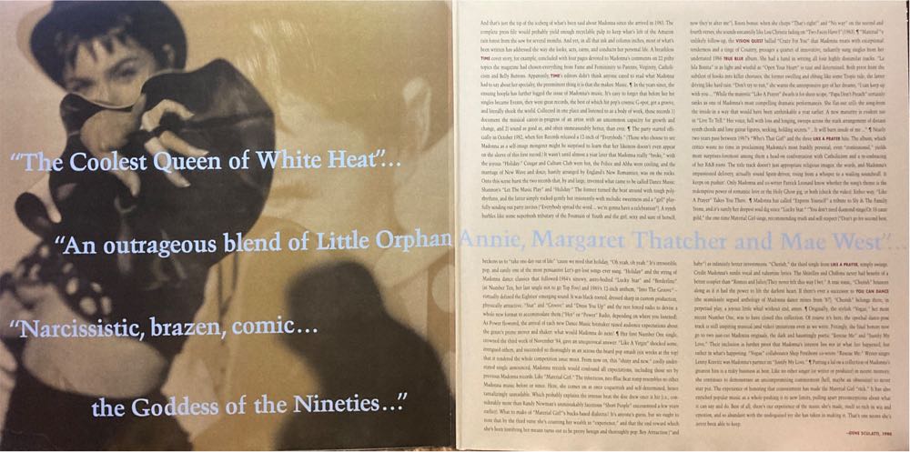 The Immaculate Collection - Madonna (12”) music collectible [Barcode 081227941185] - Main Image 3