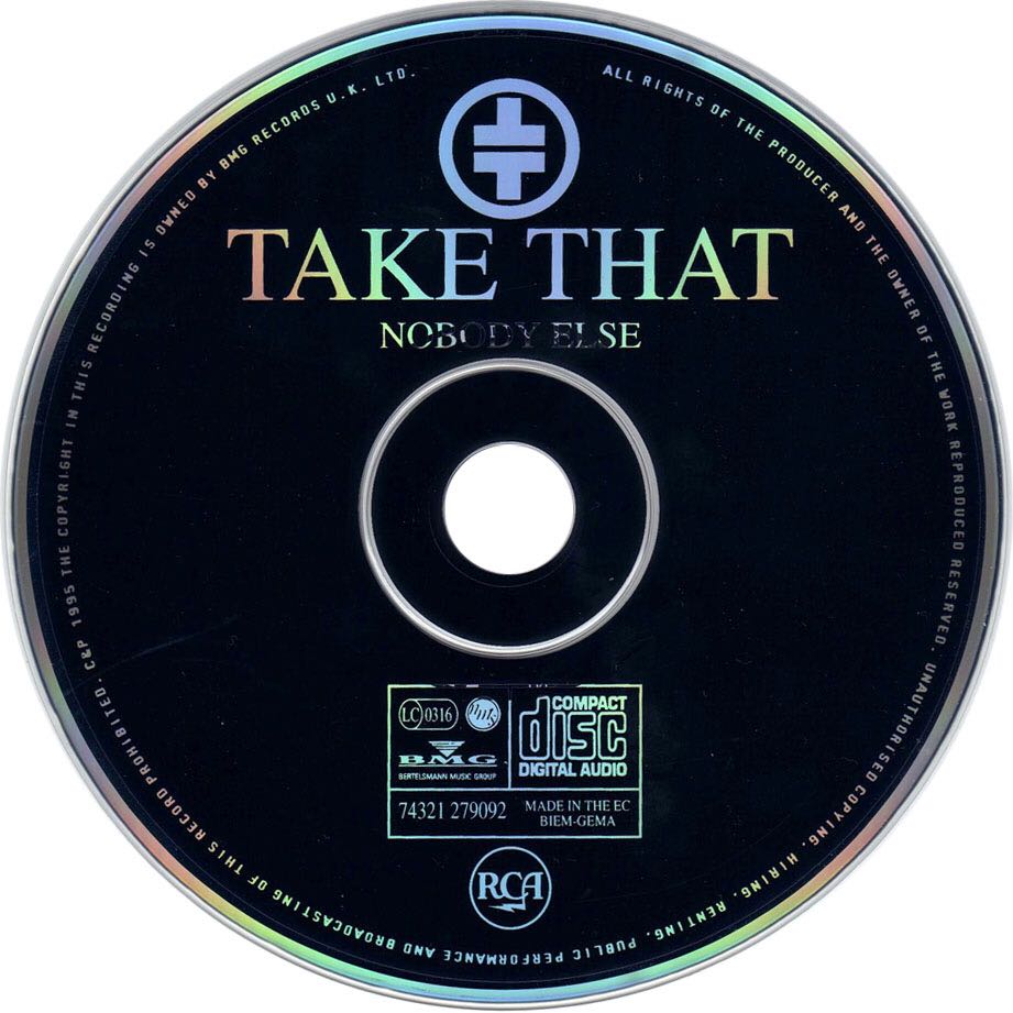 1995 - Nobody Else - Take That (CD - 51) music collectible [Barcode 078221880022] - Main Image 4