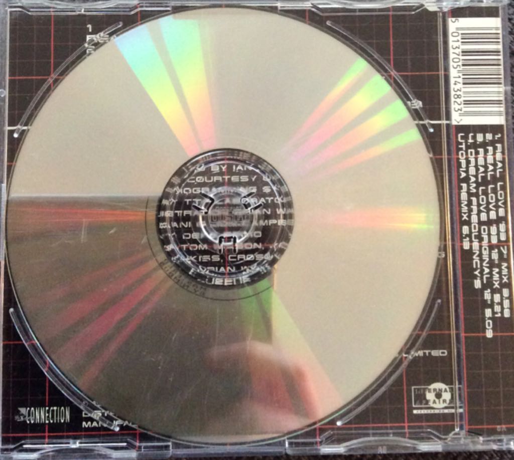 Real Love 93 - TTF (CD) music collectible [Barcode 5013705143809] - Main Image 2