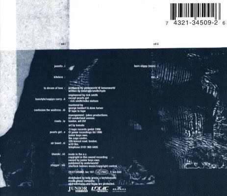 Second Toughest In The Infants - Underworld (CD - 95) music collectible [Barcode 743213450926] - Main Image 2