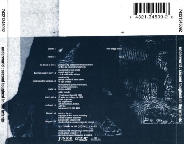 Second Toughest In The Infants - Underworld (CD - 1:13:01) music collectible - Main Image 2
