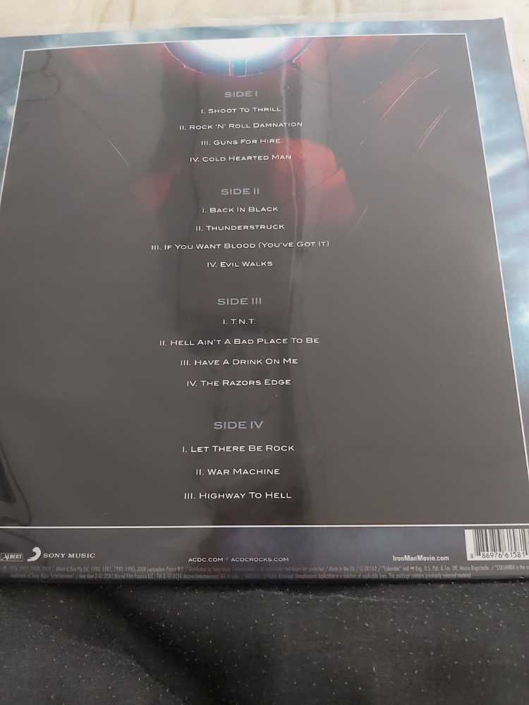 Iron Man 2 - AC/DC (12” - 64) music collectible [Barcode 886976615819] - Main Image 4