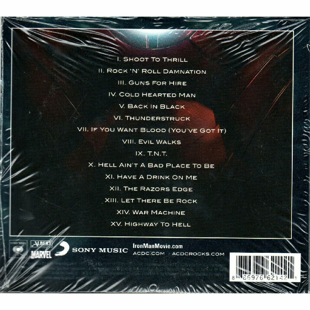 Iron Man 2 - Soundtrack (CD - 63) music collectible [Barcode 888750367723] - Main Image 2