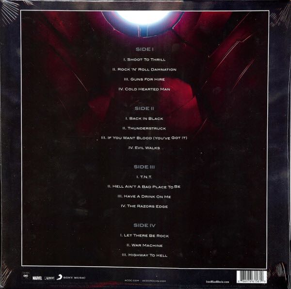 Iron Man 2 - AC/DC (AAC - 63) music collectible - Main Image 2