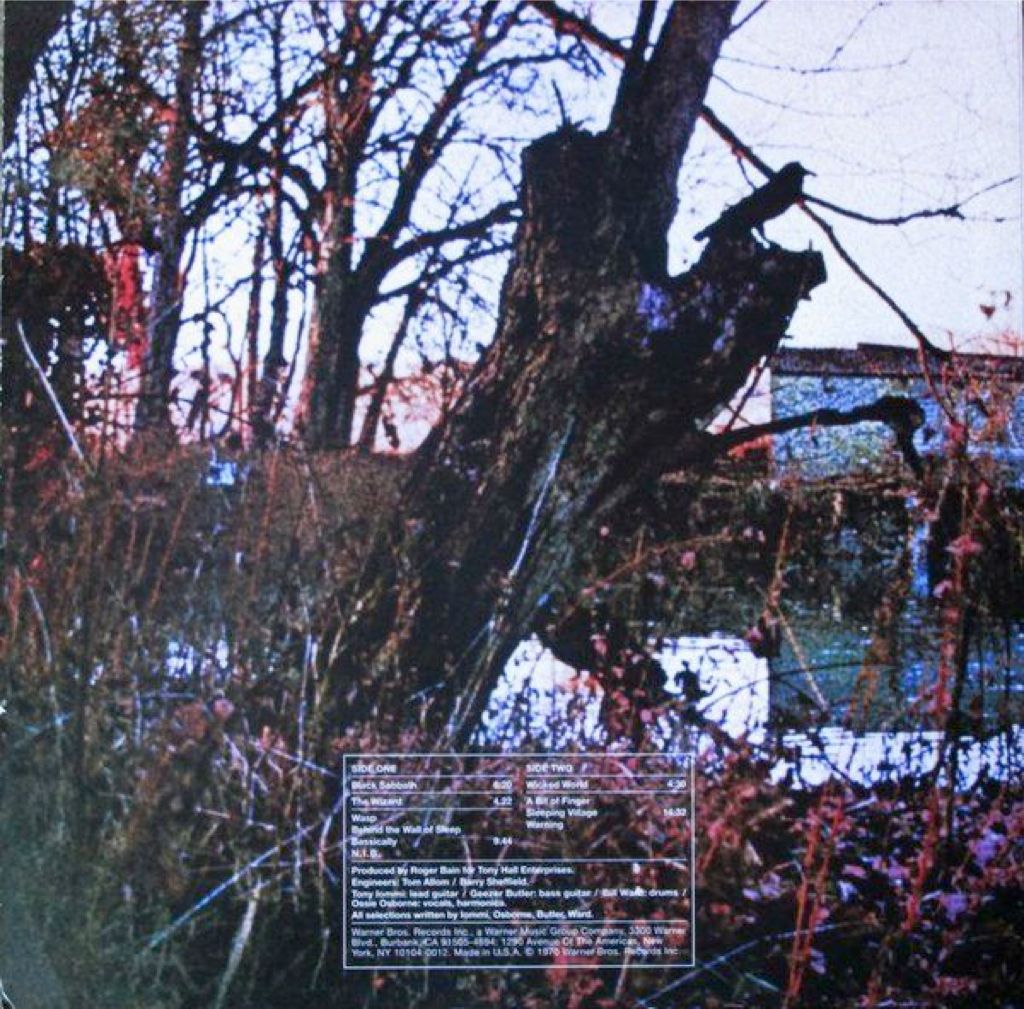 Black Sabbath - Black Sabbath (12” - 3812) music collectible - Main Image 2