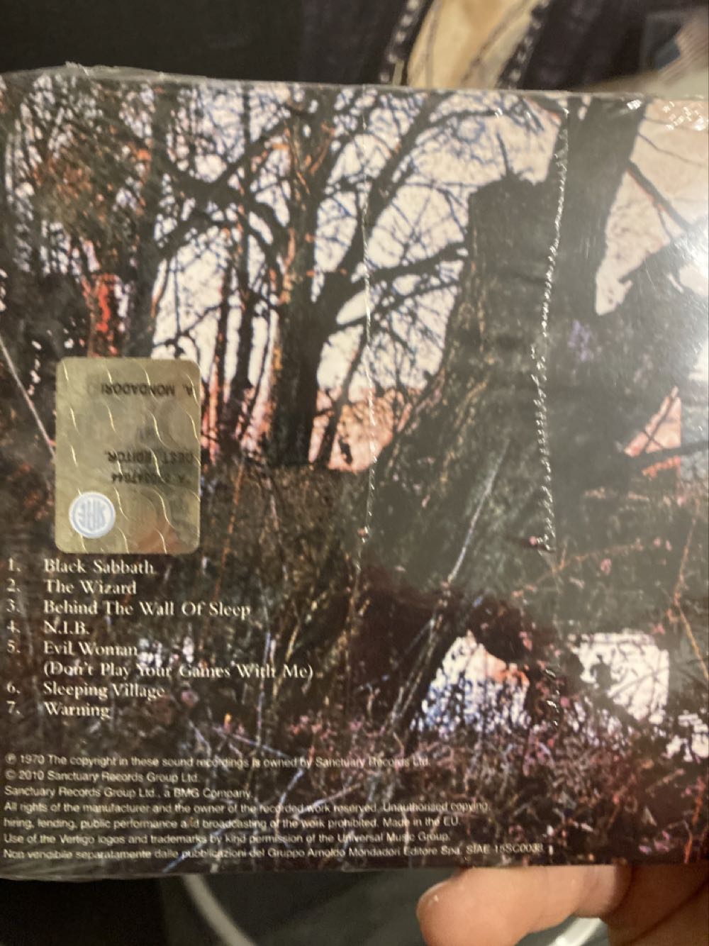 Black Sabbath - Black Sabbath (CD) music collectible - Main Image 2