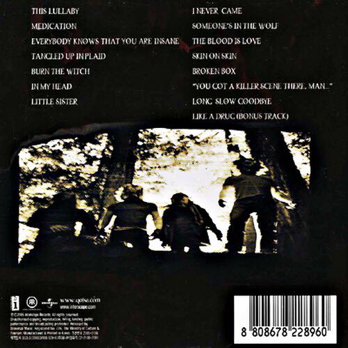 Lullabies To Paralyze - Queens Of The Stone Age (CD - 60) music collectible [Barcode 602498368022] - Main Image 2