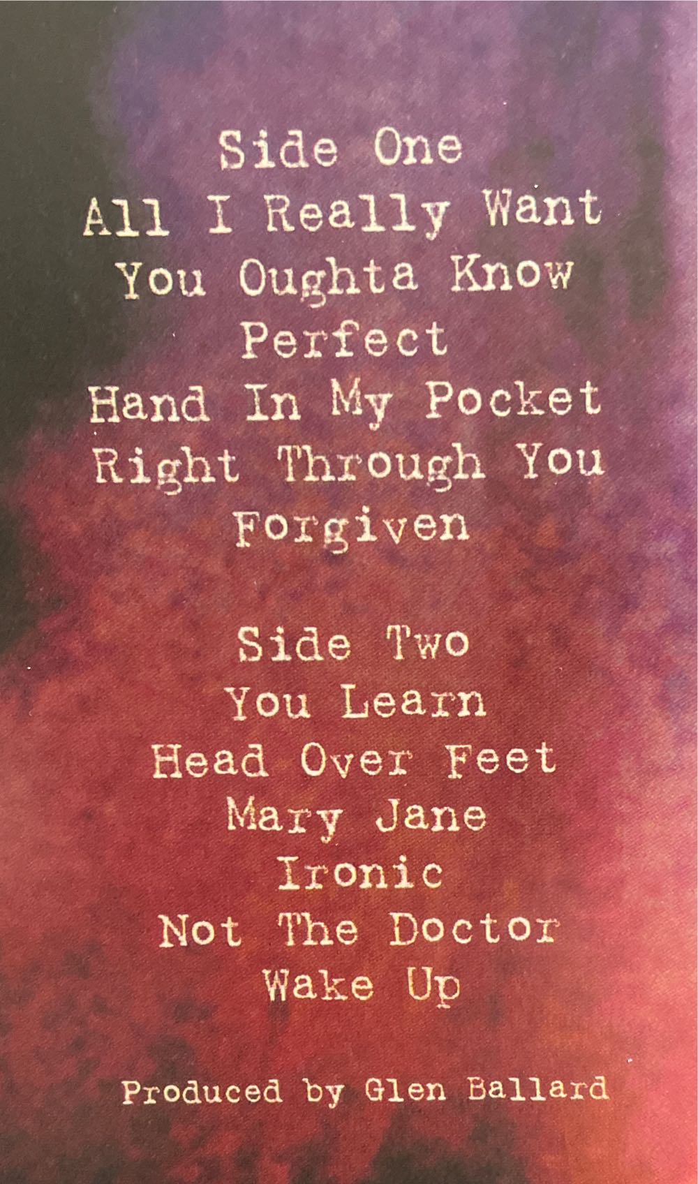 Jagged Little Pill - Alanis Morisette (12” - 57) music collectible [Barcode 081227971687] - Main Image 3