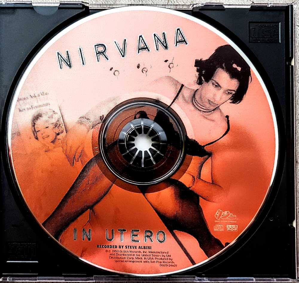 In Utero - Nirvana (CD - 41) music collectible [Barcode 720642460726] - Main Image 3