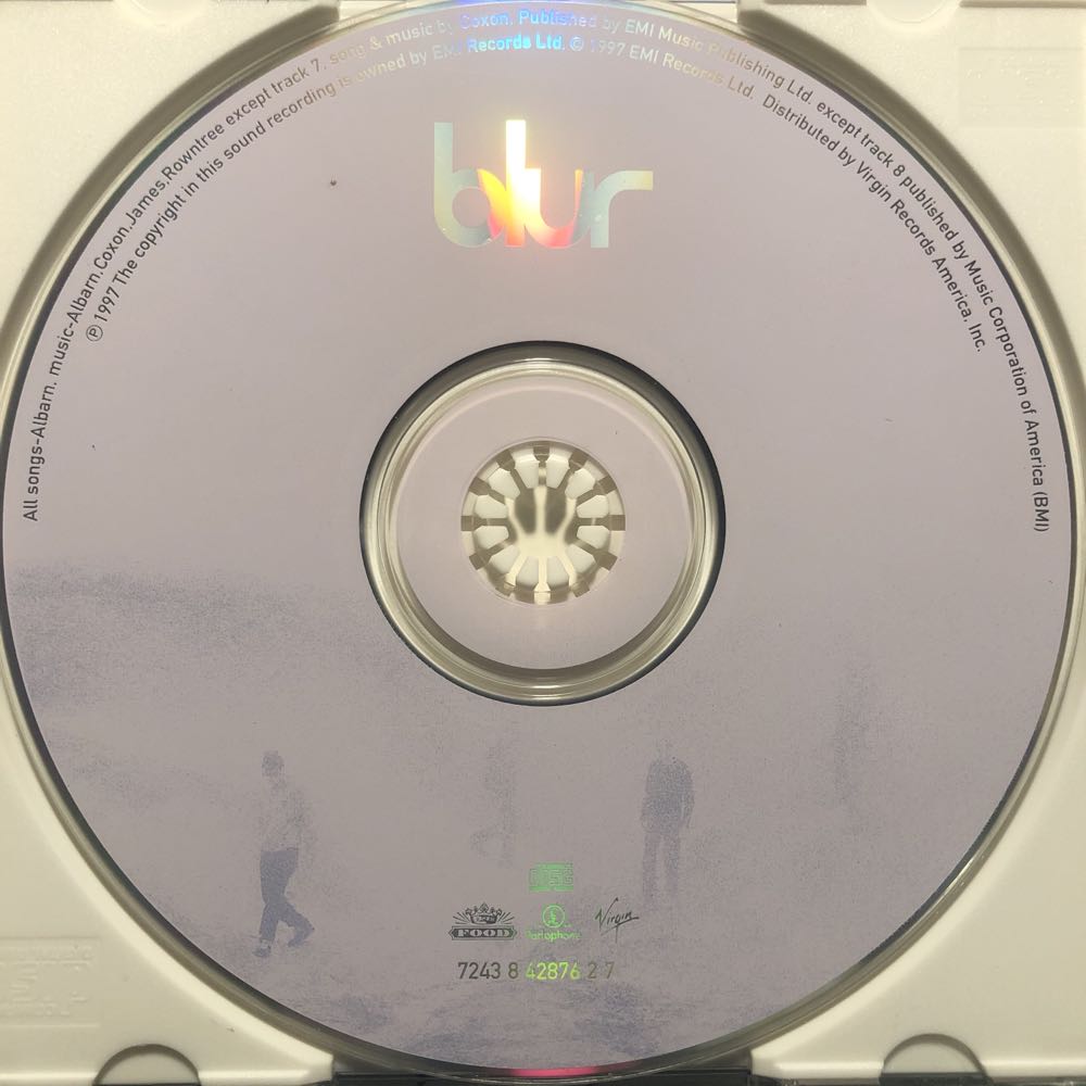 13 - Blur (CD - 66:50) music collectible [Barcode 724349912922] - Main Image 3