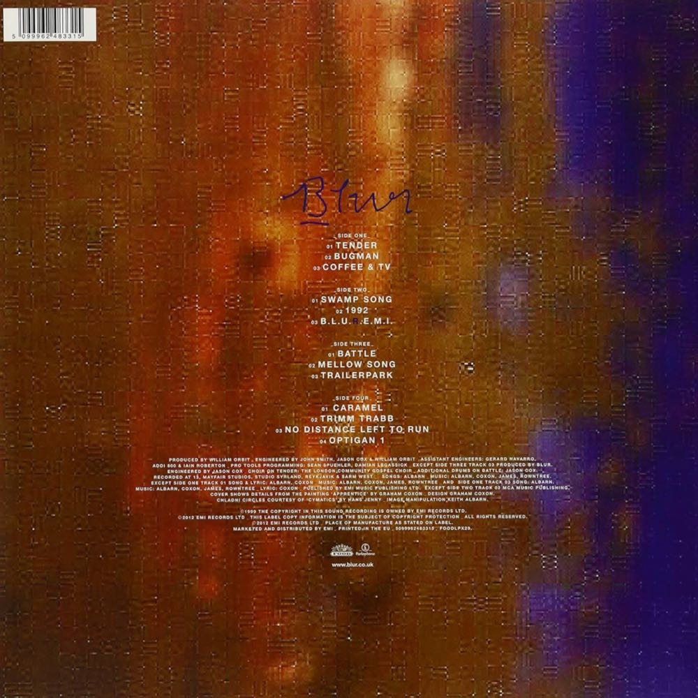 13 - Blur (12” - 67) music collectible - Main Image 2