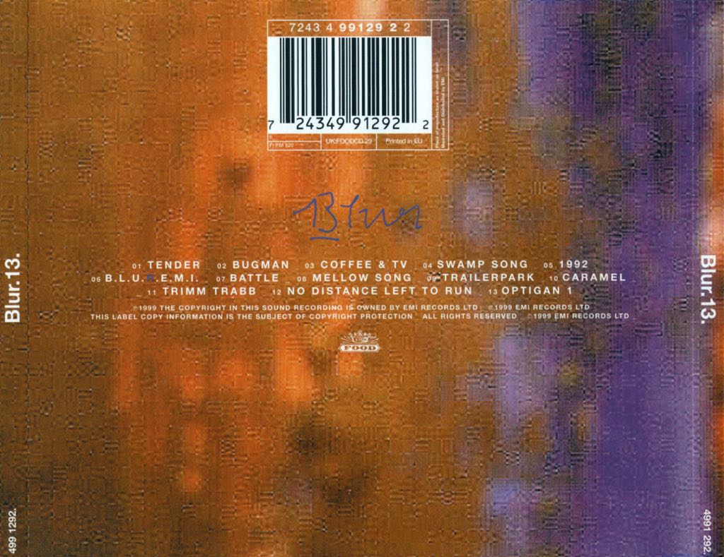 13 - Blur (CD) music collectible - Main Image 2