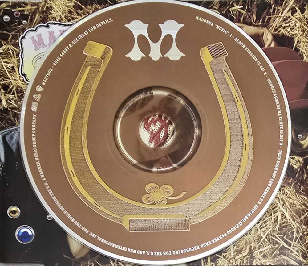 01 - CD Single - Madonna (58b) - Music (CD2) - Madonna (CD - 15) music collectible [Barcode 093624489726] - Main Image 3