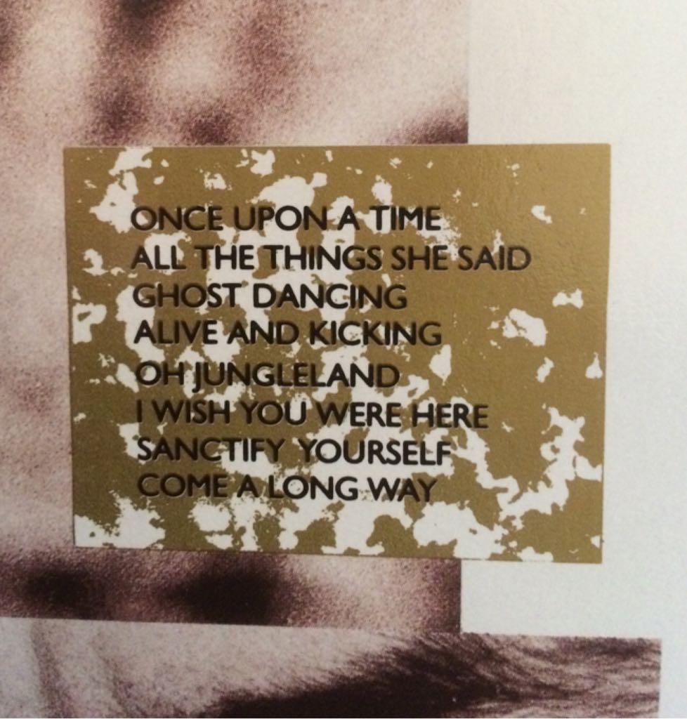 Once Upon A Time - Simple Minds (Cassette) music collectible - Main Image 2