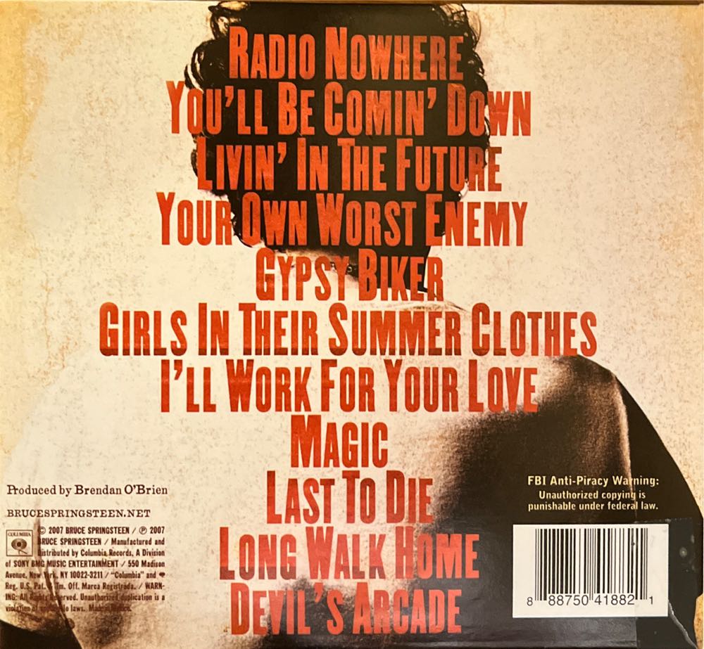 Magic - Bruce Springsteen (CD) music collectible - Main Image 2