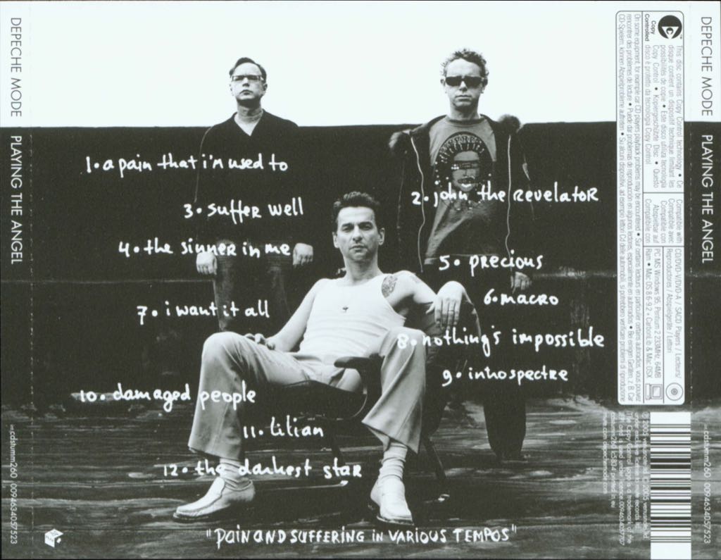 Playing The Angel - Depeche Mode (12” - 53) music collectible [Barcode 093624934820] - Main Image 2