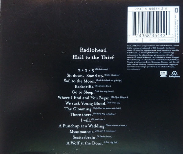 Hail To The Thief - Radiohead (12” - 45) music collectible - Main Image 2