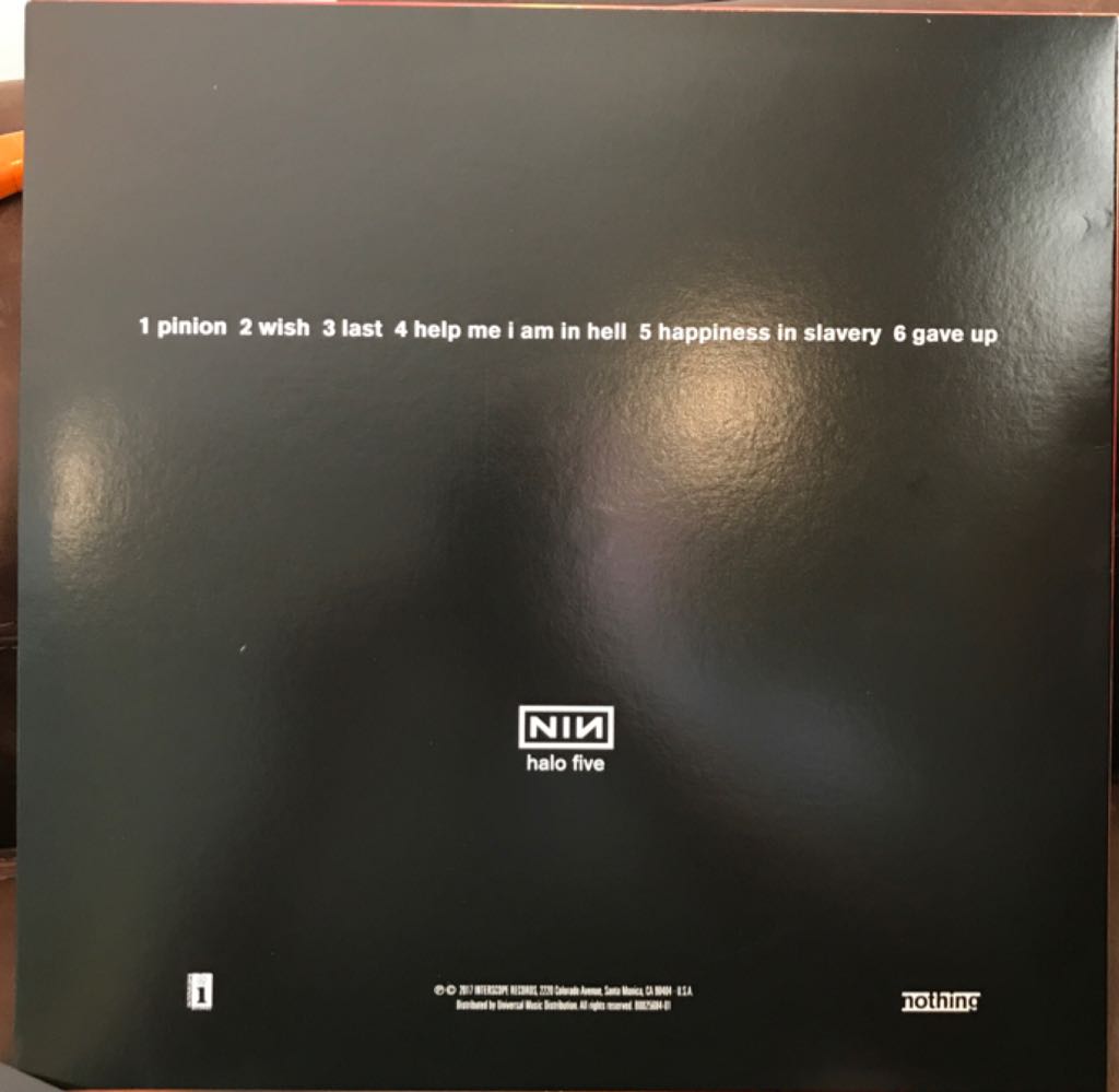 Broken - Nine Inch Nails (12”) music collectible [Barcode 602557142792] - Main Image 2