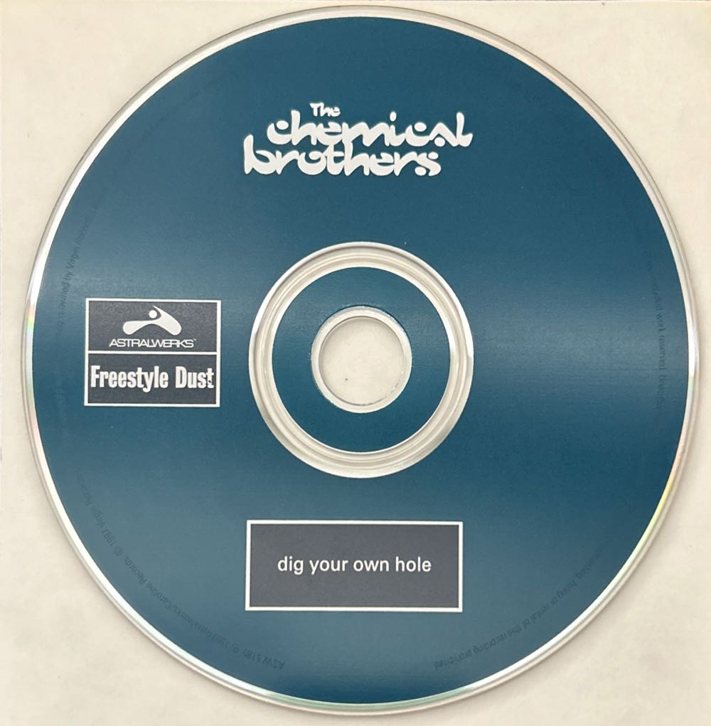 Dig Your Own Hole - Chemical Brothers (CD - 63) music collectible [Barcode 017046618021] - Main Image 4
