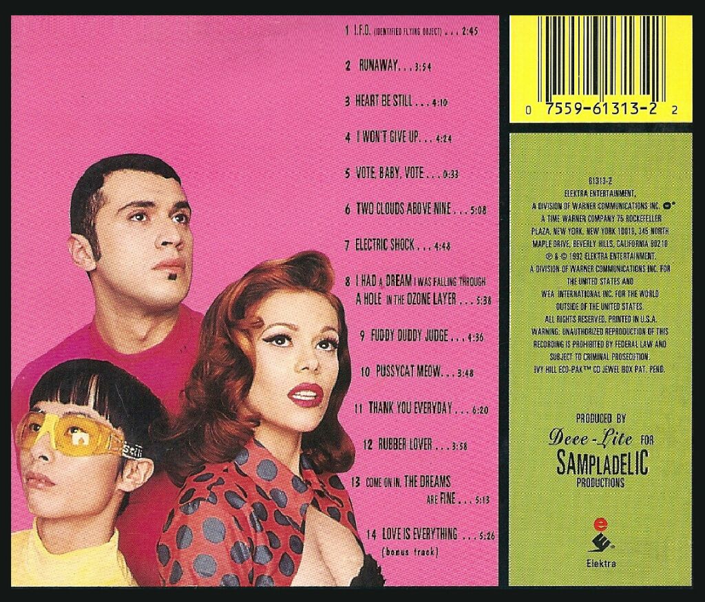 Infinity Within - Deee-Lite (CD) music collectible [Barcode 075596131322] - Main Image 2