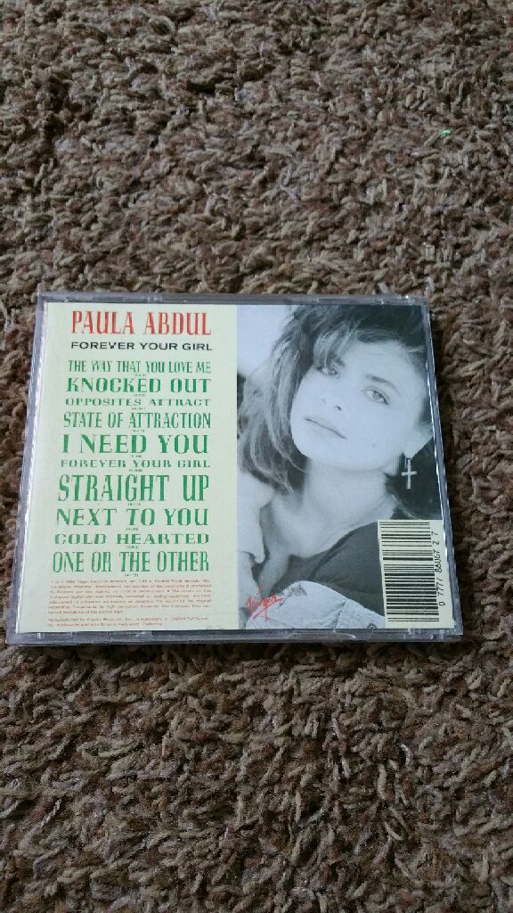 Forever Your Girl - Paula Abdul (CD - 44) music collectible [Barcode 077778606727] - Main Image 2
