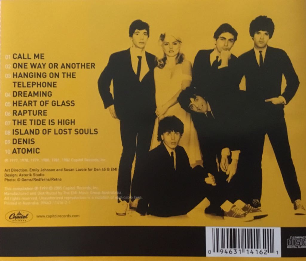 Blondie: Best Of Blondie, The - Blondie (CD) music collectible [Barcode 094631141621] - Main Image 2
