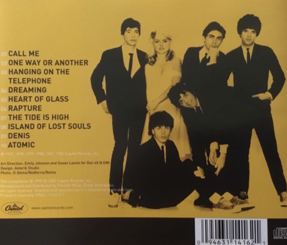 Blondie: Best Of Blondie, The - Blondie (CD) music collectible [Barcode 094631141621] - Main Image 4