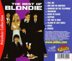 The Best Of Blondie - Blondie (CD - 35) music collectible [Barcode 724349805620] - Main Image 2