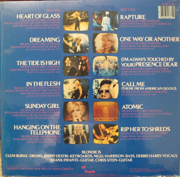 The Best Of Blondie - Blondie (Cassette) music collectible [Barcode 9463213372] - Main Image 2