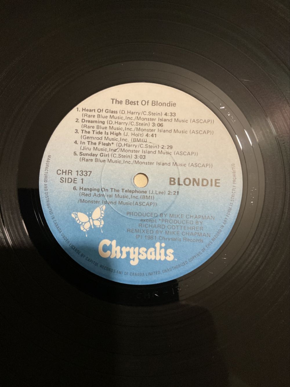 The Best of Blondie - Blondie (12”) music collectible - Main Image 3