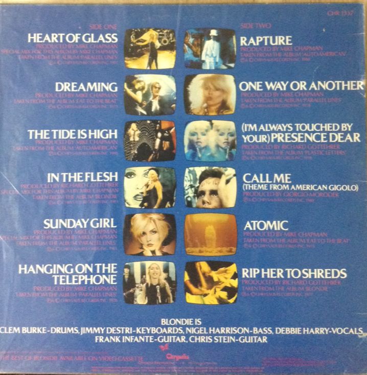 Compilation:  The Best of - Blondie (12”) music collectible - Main Image 2
