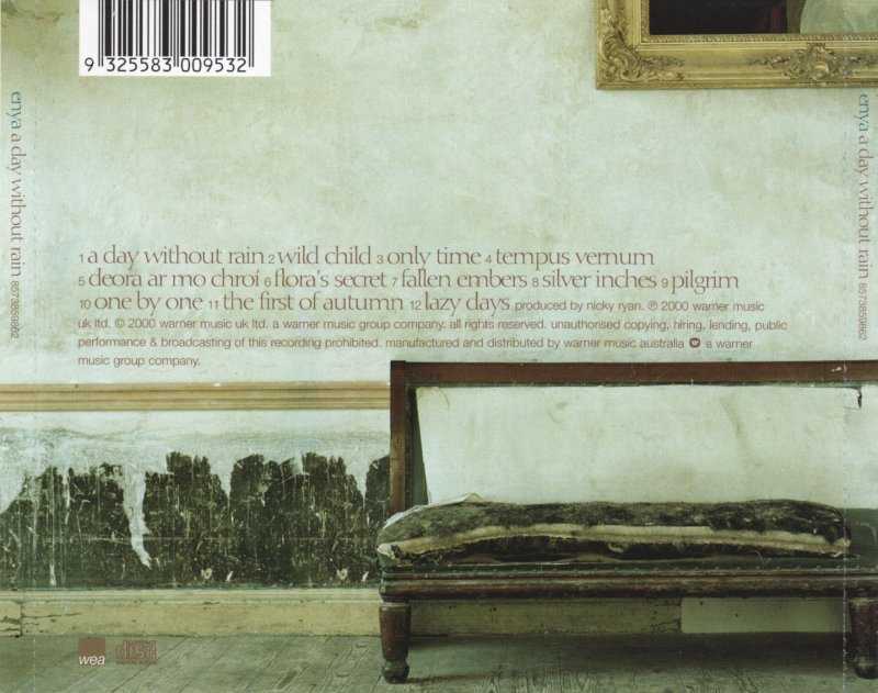 A Day Without Rain - Enya (CD - 34) music collectible [Barcode 093624742623] - Main Image 4