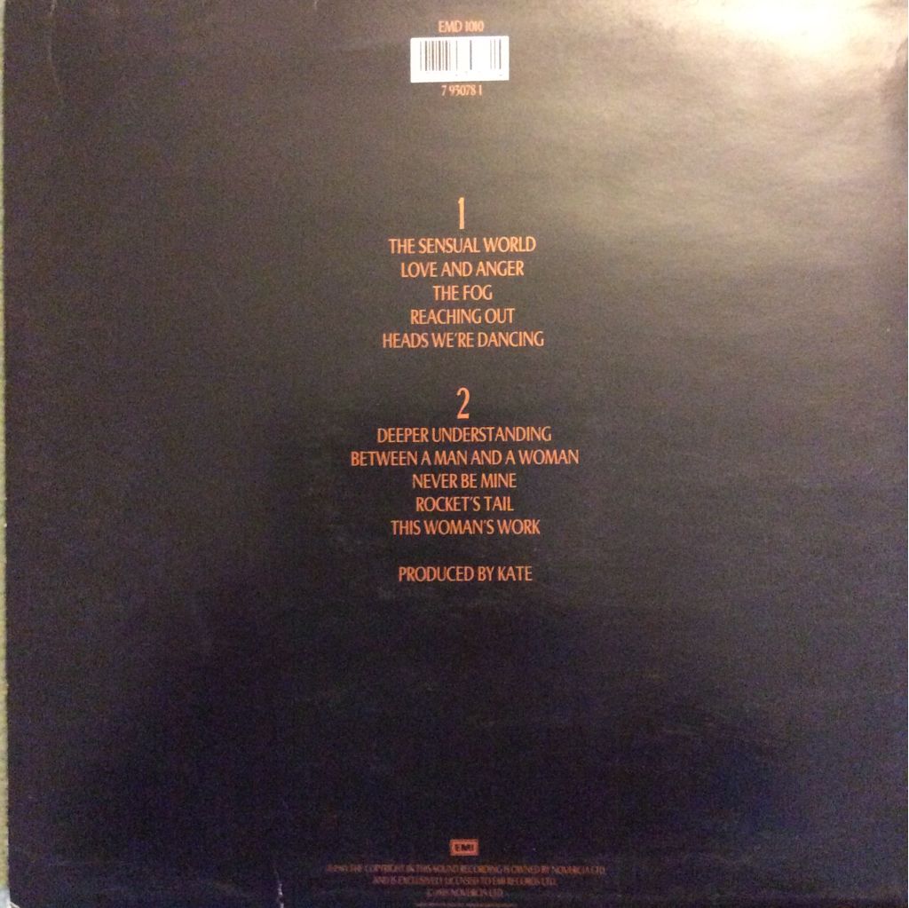 The Sensual World - Bush, Kate (12” - 36) music collectible - Main Image 2