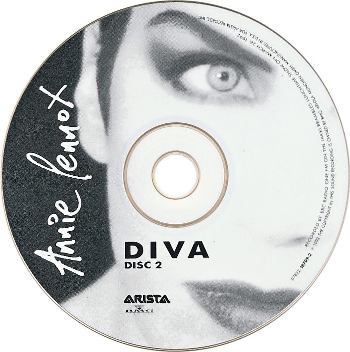 Diva - Lennox, Annie (CD - 50) music collectible [Barcode 035627532627] - Main Image 4