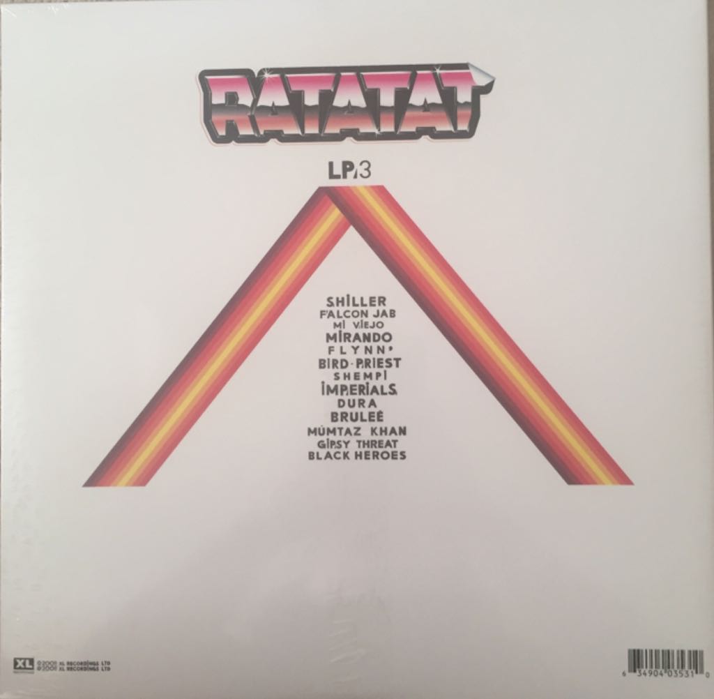 LP3 - Ratatat (12”) music collectible [Barcode 634904035310] - Main Image 2