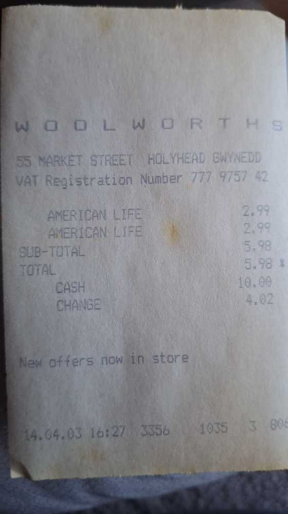 American Life - Madonna (CD - 50) music collectible [Barcode 093624261520] - Main Image 3