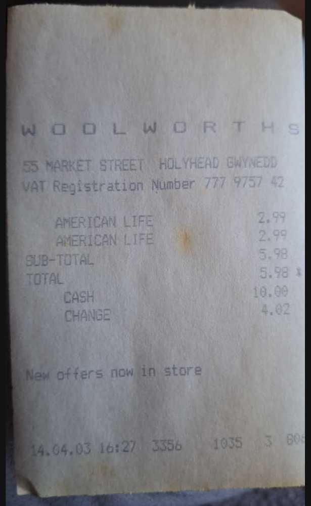 American Life - Madonna (CD - 50) music collectible [Barcode 093624261520] - Main Image 4