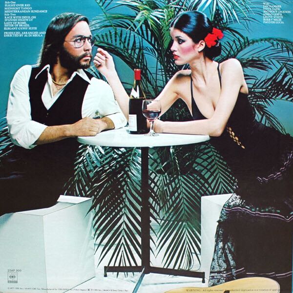 Elegant Gypsy - Al Di Meola (12”) music collectible - Main Image 2