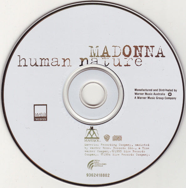 Human Nature (Maxi Single) - Madonna (CD) music collectible [Barcode 093624188025] - Main Image 3