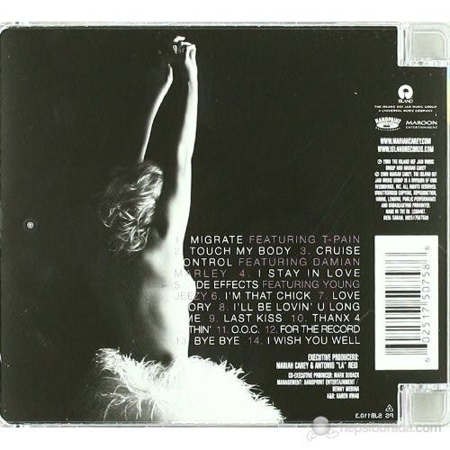 E=MC2 - Mariah Carey (CD - 53) music collectible [Barcode 602517673731] - Main Image 2