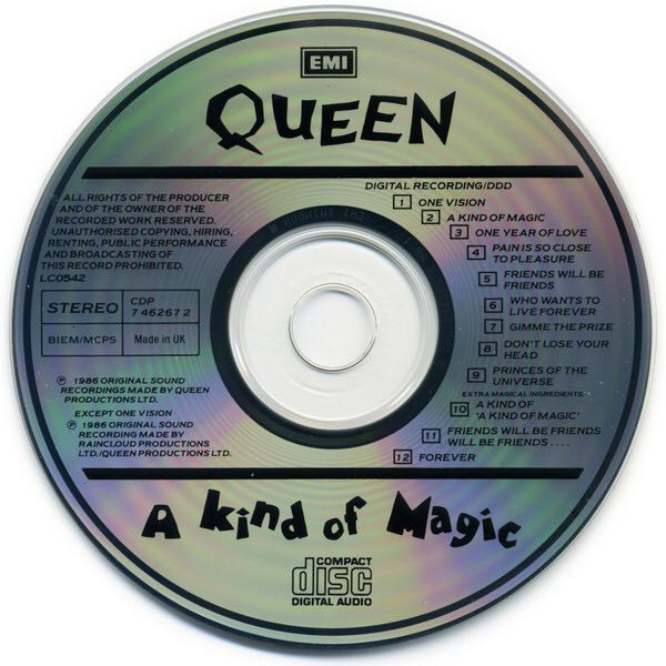 A Kind Of Magic - Queen (CD - 54) music collectible [Barcode 077774626729] - Main Image 4