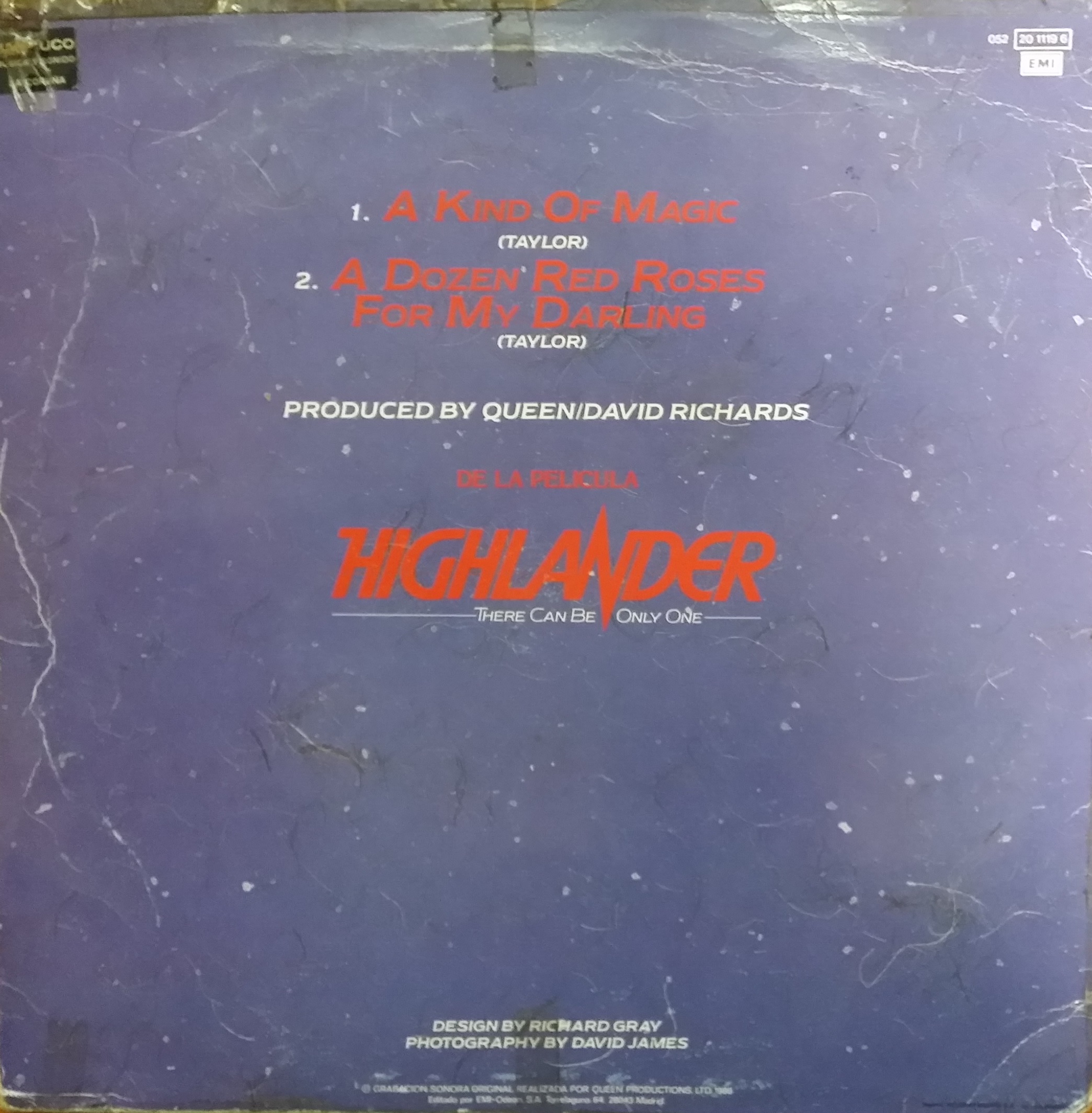 A Kind Of Magic - Queen (7” - 10) music collectible - Main Image 2