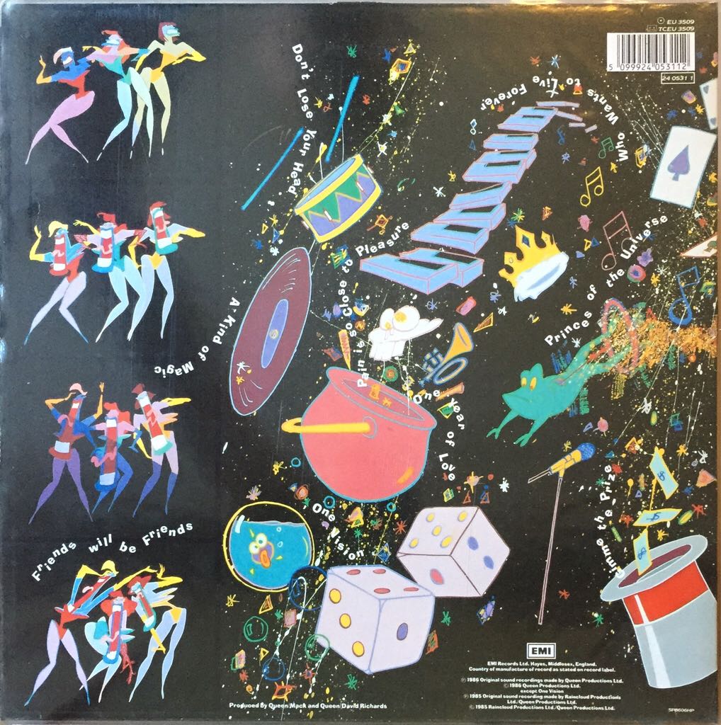 A Kind Of Magic - Queen (12”) music collectible - Main Image 2
