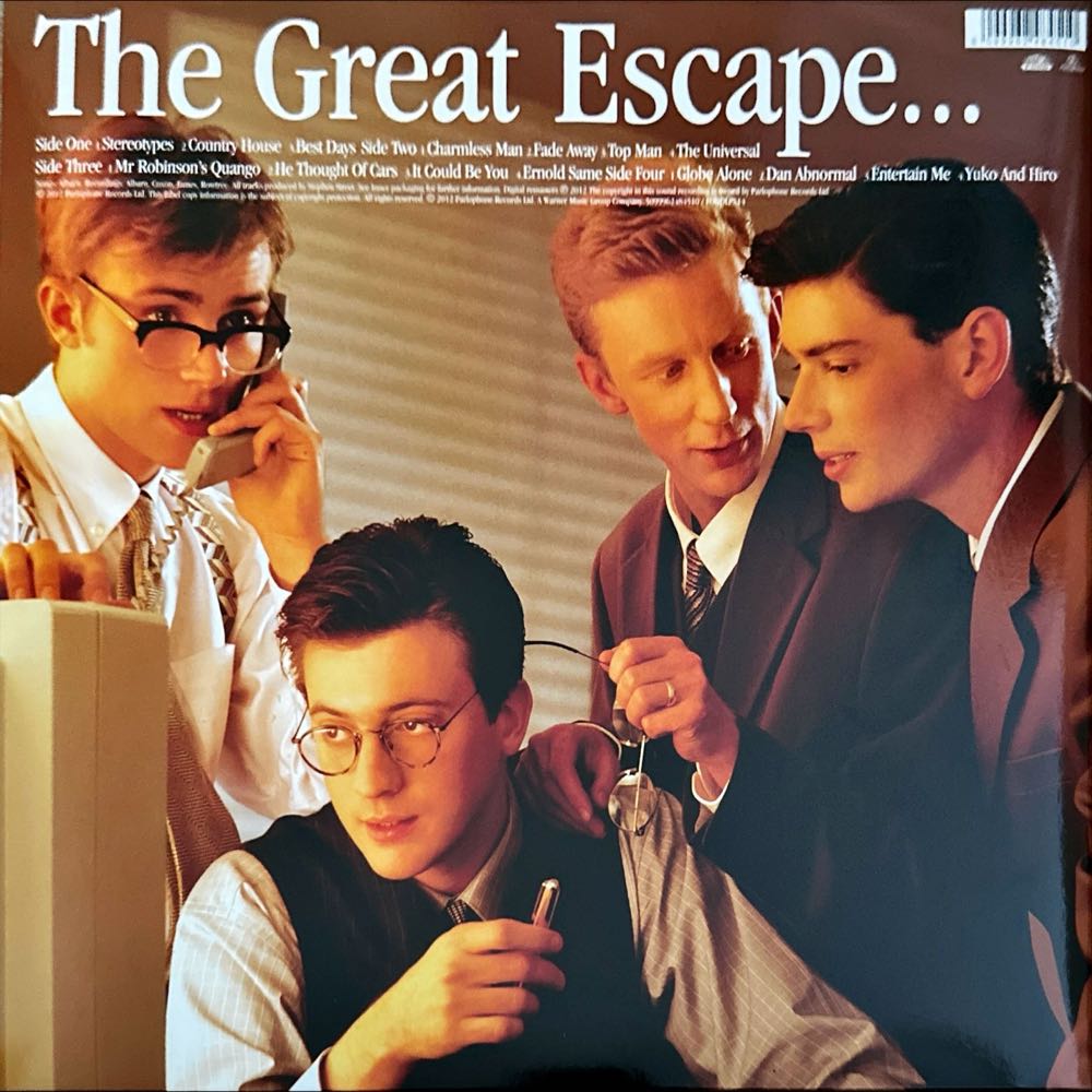 The Great Escape - Blur (12” - 57) music collectible [Barcode 5099962484510] - Main Image 2