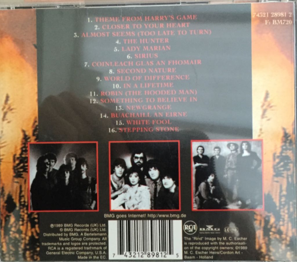 Past Present - Clannad (CD - 64) music collectible [Barcode 743212898125] - Main Image 2