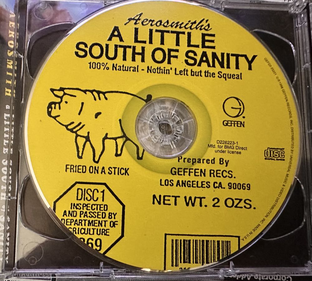 Little South of Sanity - Aerosmith (CD) music collectible [Barcode 0720642522127] - Main Image 3