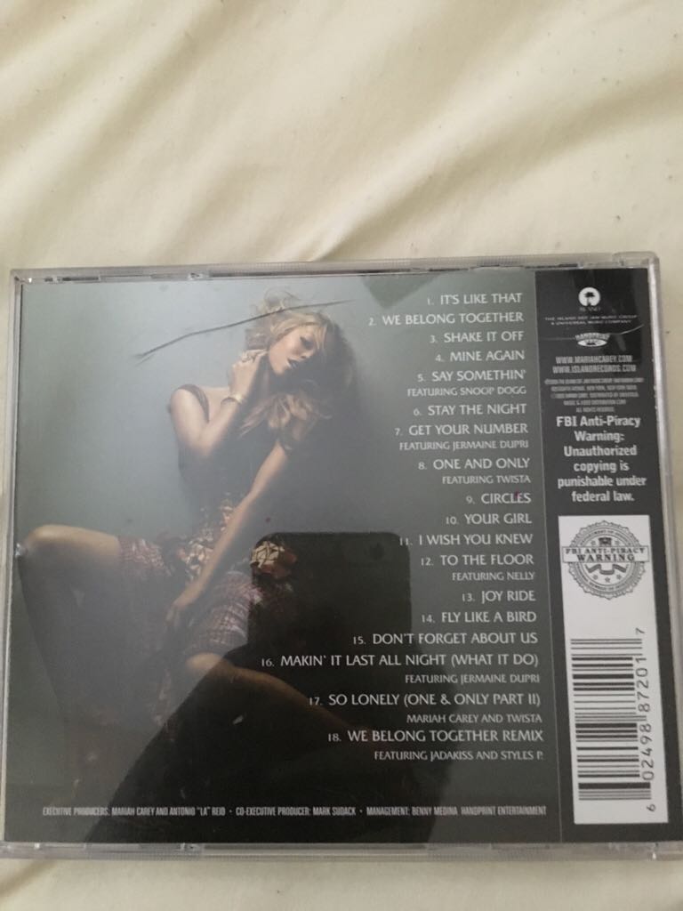 2005 • The Emancipation of Mimi - Carey, Mariah (CD - 66) music collectible [Barcode 602498872017] - Main Image 2