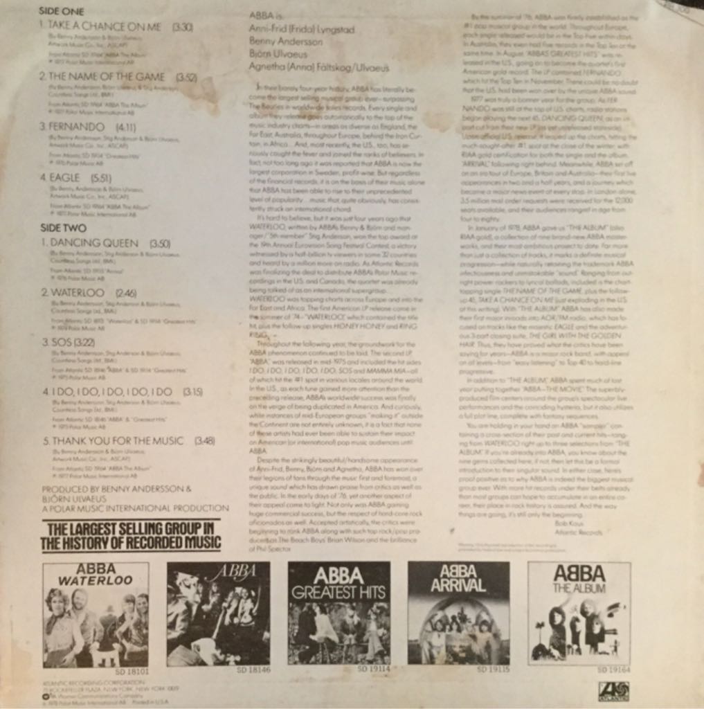 Abba - Abba music collectible - Main Image 2