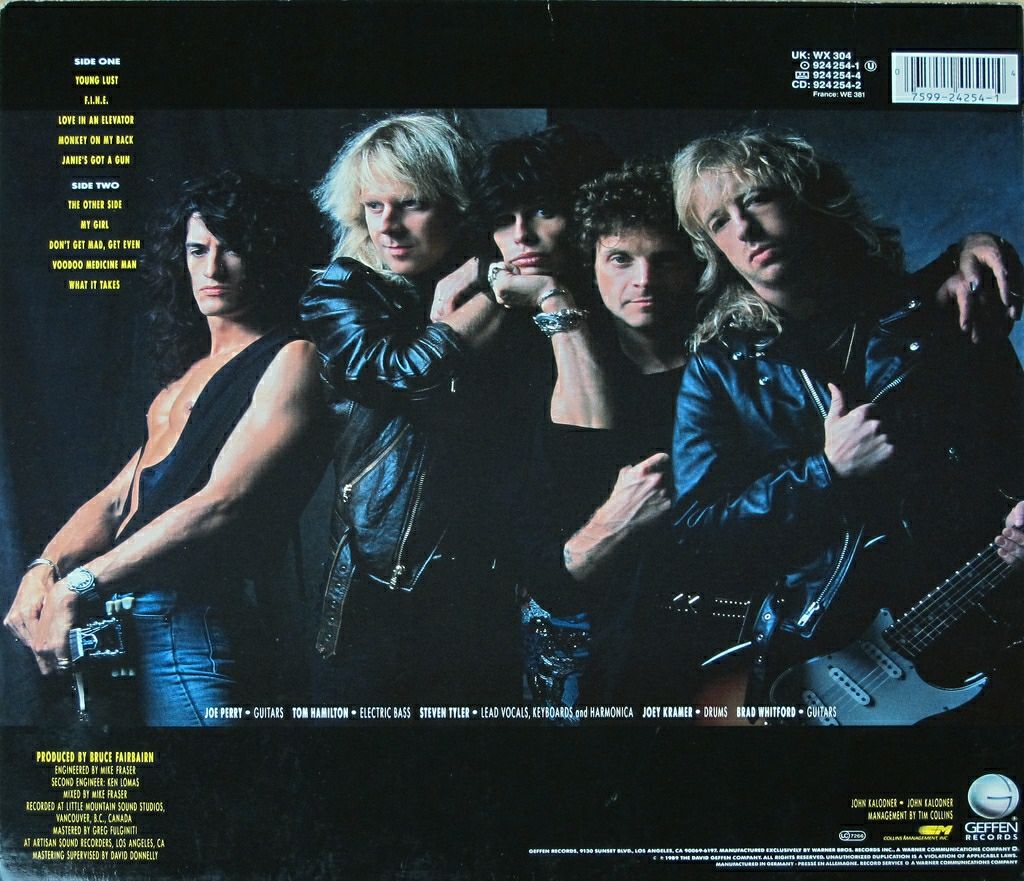 Pump - Aerosmith (12”) music collectible [Barcode 602567378143] - Main Image 2