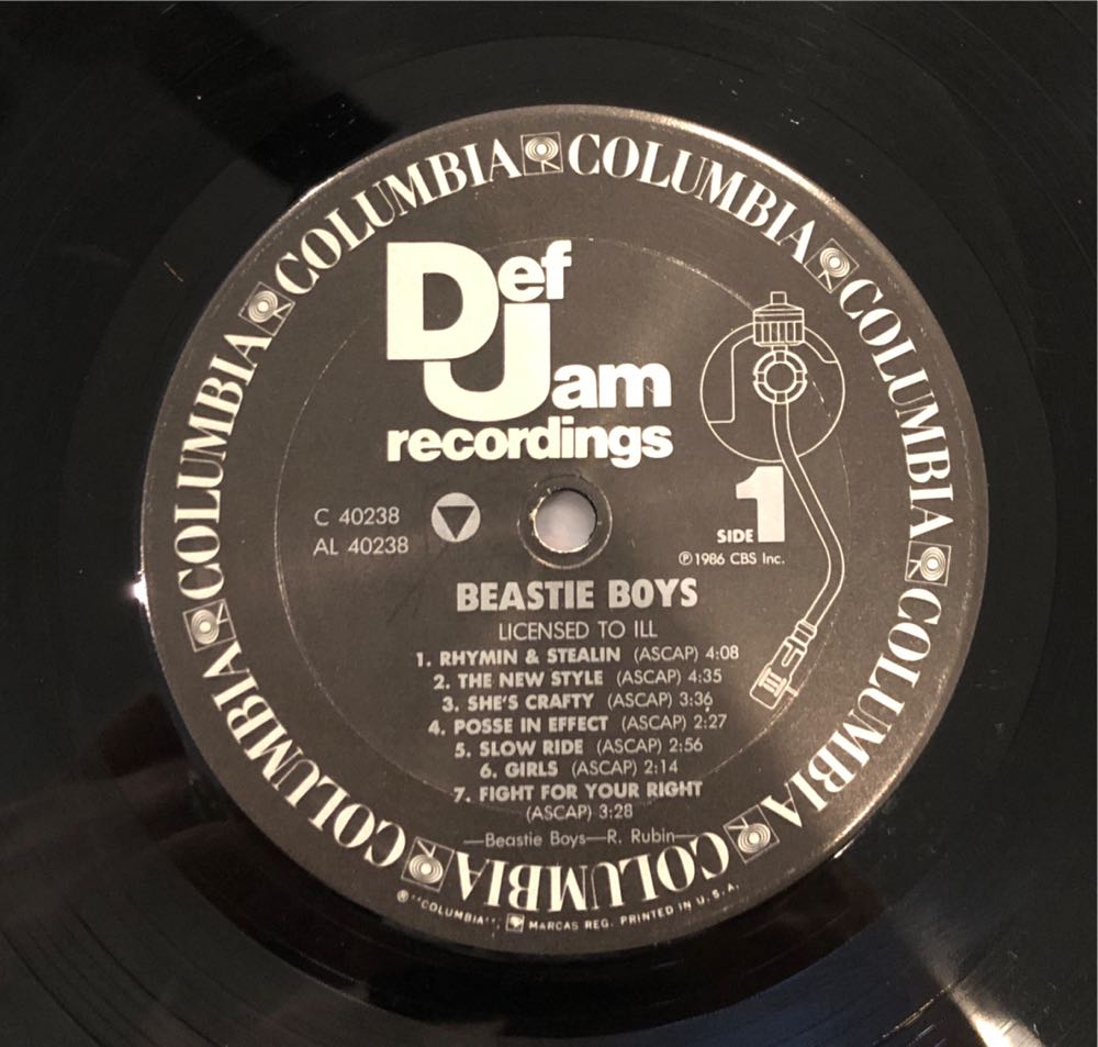 Licensed To Ill - Beastie Boys (12” - 45) music collectible [Barcode 5099745006212] - Main Image 3